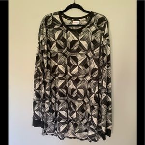 NWT LuLaRoe Long Sleeve Hudson Sz 3XL